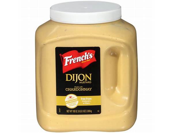 French's dijon mustard food facts
