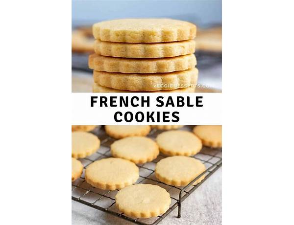 French butter cookies food facts