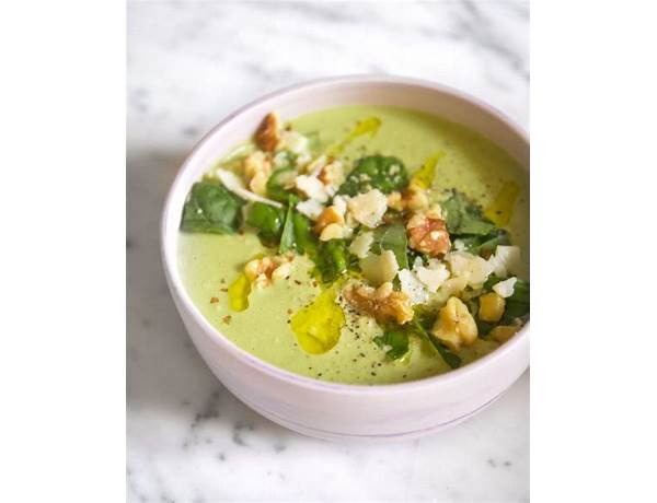 French pesto soup food facts