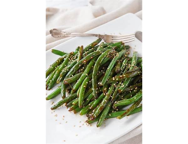 Fresh cut green beans food facts