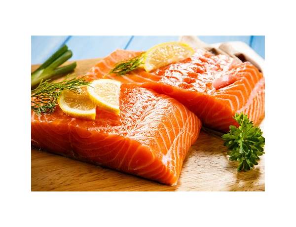 Fresh wild sockeye salmon fillet food facts