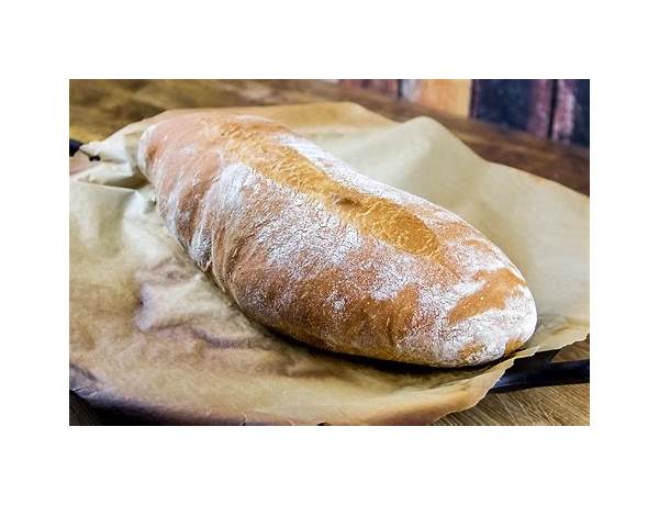 Freshly baked italian loaf food facts