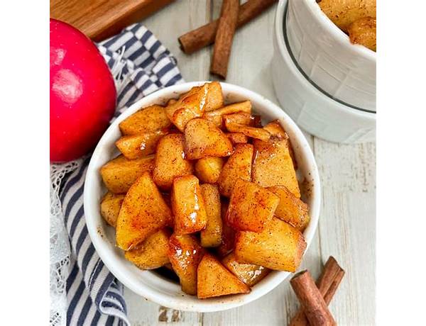 Fried apples with cinnamon food facts