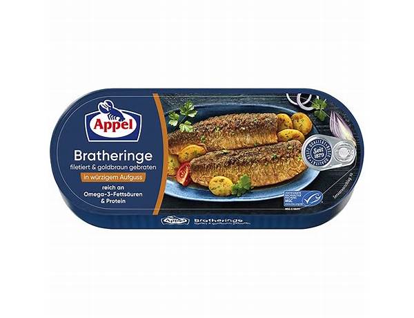 Fried herring in spicy marinade food facts