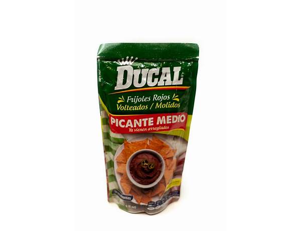 Frijoles rojos molidos picante medio nutrition facts