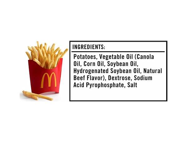 Frips - ingredients