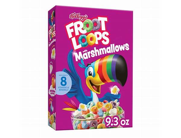 Froot loops with marshmallows food facts