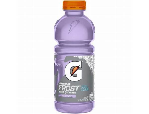 Frost riptide rush crisp & cool thirst quencher powder food facts