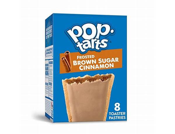 Frosted brown sugar cinnamon toaster pastries food facts