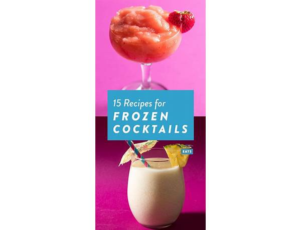 Frozen cocktail food facts