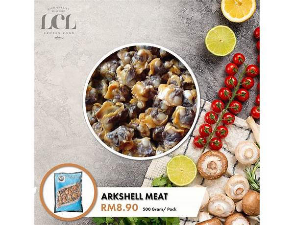 Frozen seasoned boiled arkshell food facts