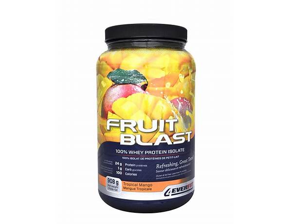 Fruit blast ingredients