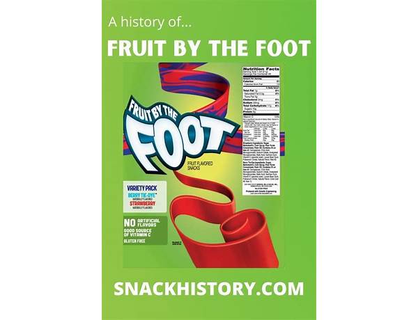 Fruit by the foot food facts