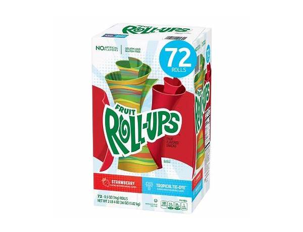 Fruit roll-ups variety pack 72 count ingredients