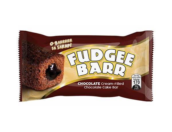 Fudgee barr choco food facts