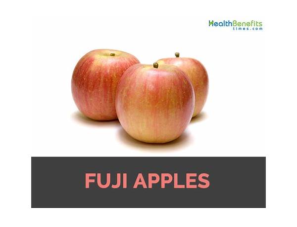 Fuji apples food facts