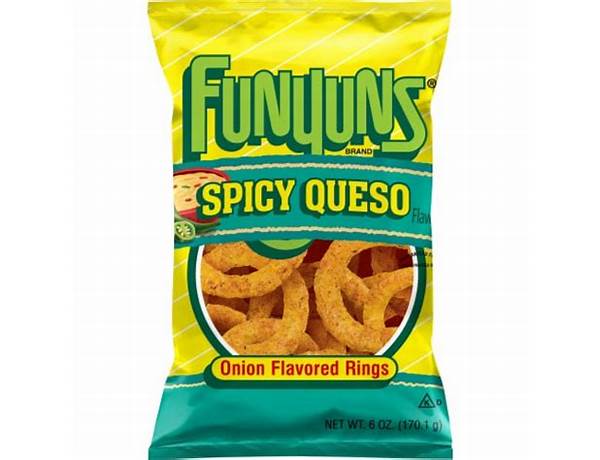 Funyun’s spicy queso ingredients