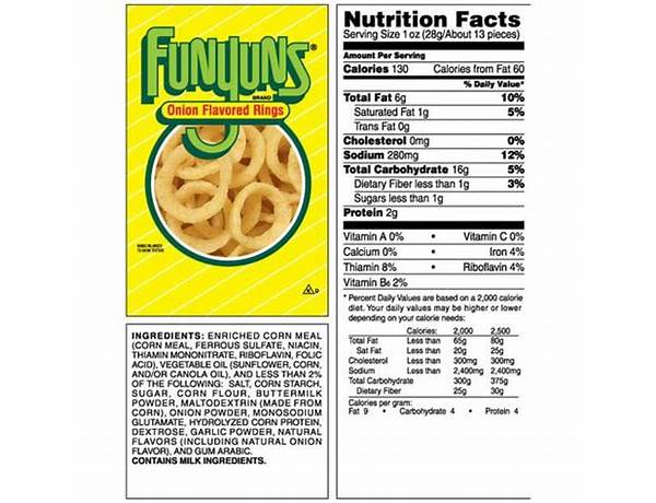 Funyuns ingredients