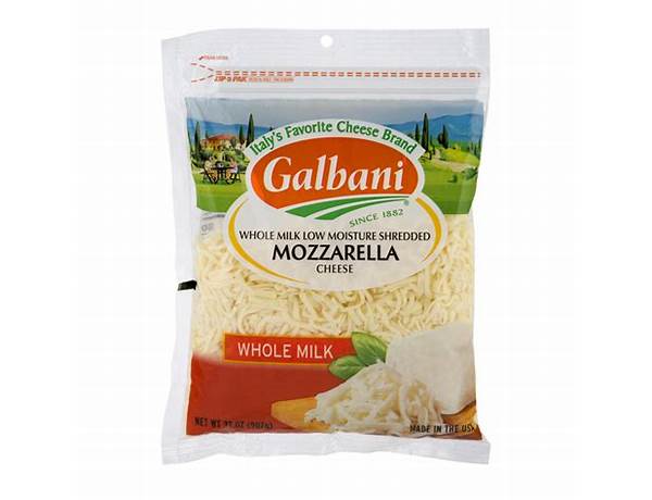 Galbani parmesan cheese food facts
