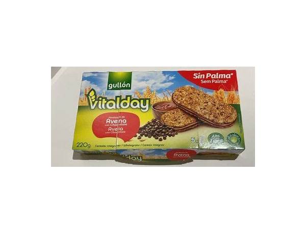 Galletas sandw. chocolate vitalday food facts