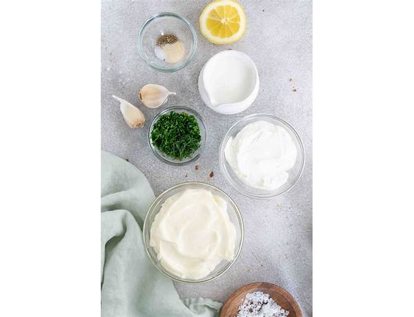 Garden herb ranch dressing ingredients