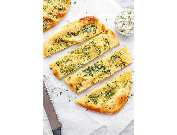 Garlic and herb flatbread crackers ingredients