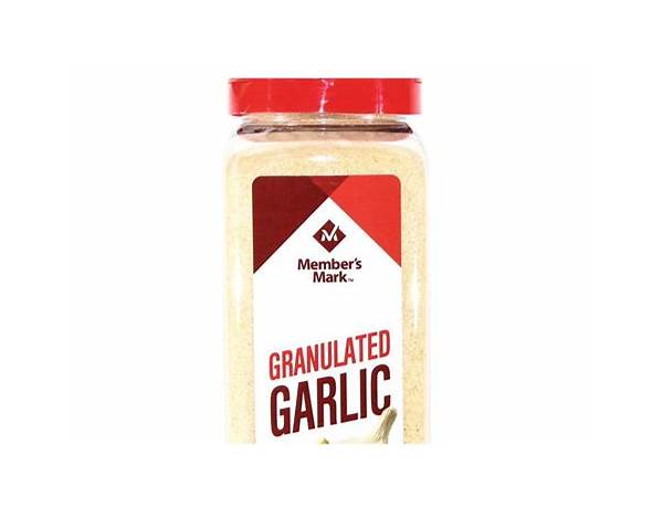 Garlic granulated food facts