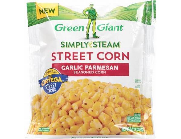 Garlic parmesan street corn nutrition facts