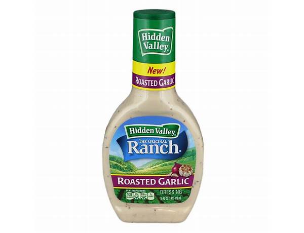 Garlic ranch dressing & dip food facts