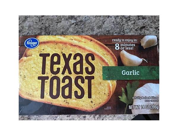 Garlic texas toast food facts