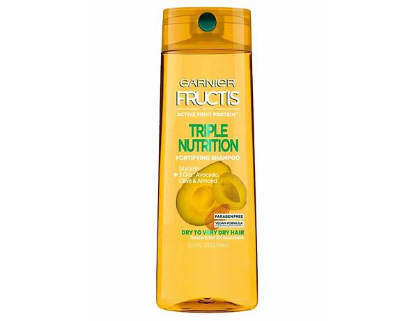 Garnier fructis shampoo - nutrition facts