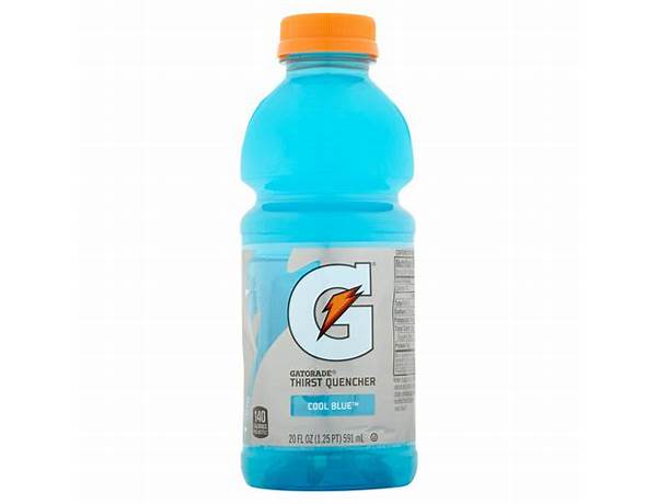 Gatorade® thirst quencher cool blue™ food facts
