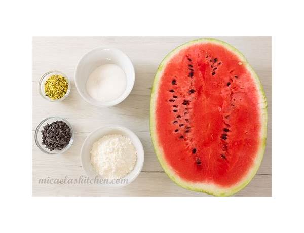 Gelo wtermelon ingredients