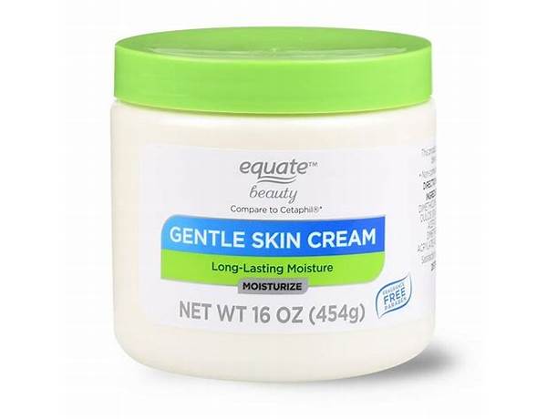 Gentle skin cream (long lasting moisture) food facts
