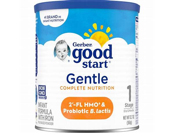 Gerber good start food facts