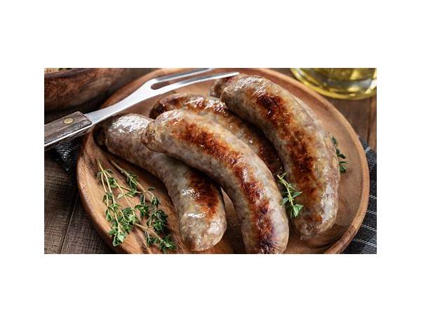German brand bratwurst sausage food facts