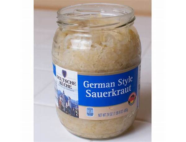 German style sauerkraut food facts