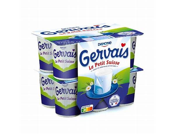 Gervais  le petit suisse ingredients