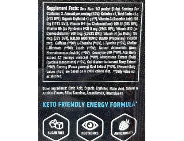 Gg energy nutrition facts