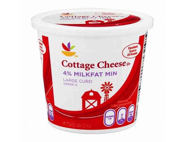 Giant, large curd cottage cheese food facts