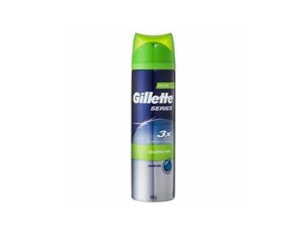 Gillette sensitive shave gel 195ml 2/22 - nutrition facts