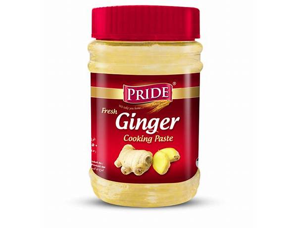Ginger paste food facts