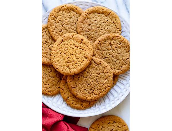Ginger snappy cookies ingredients