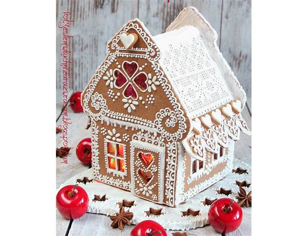 Gingerbread house icing decorations food facts