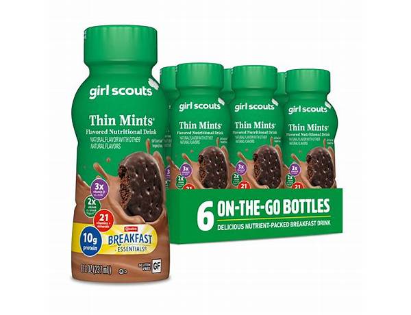 Girl scouts thin mint breakfast essentials ingredients