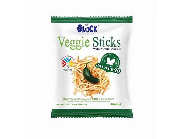 Gluck veggie st!cks food facts