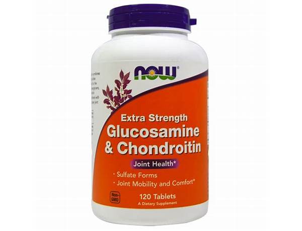 Glucosamine chondroitin food facts