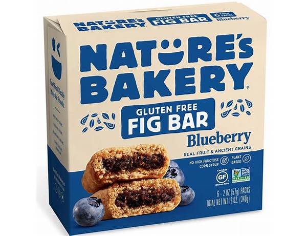 Gluten free blueberry fig bars ingredients