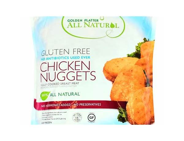 Gluten free chicken nuggets food facts