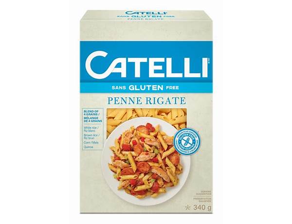 Gluten free penne rigate ingredients